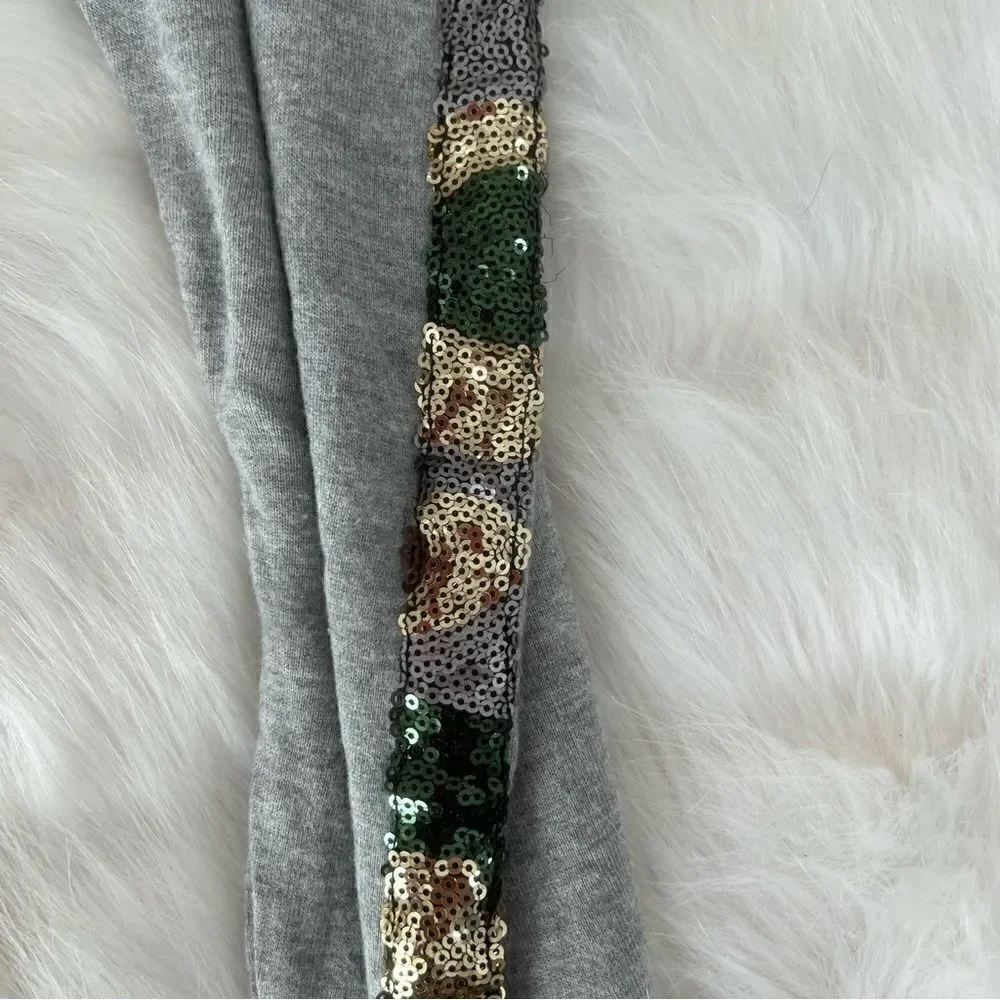 Flowers by Zoe Sequin Camouflage Tracksuit Set